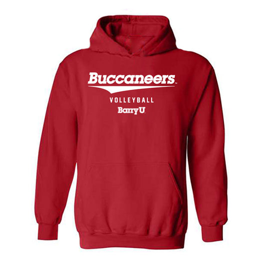 Barry - NCAA Men's Volleyball : Zachary Jabr - Classic Shersey Hooded Sweatshirt-0