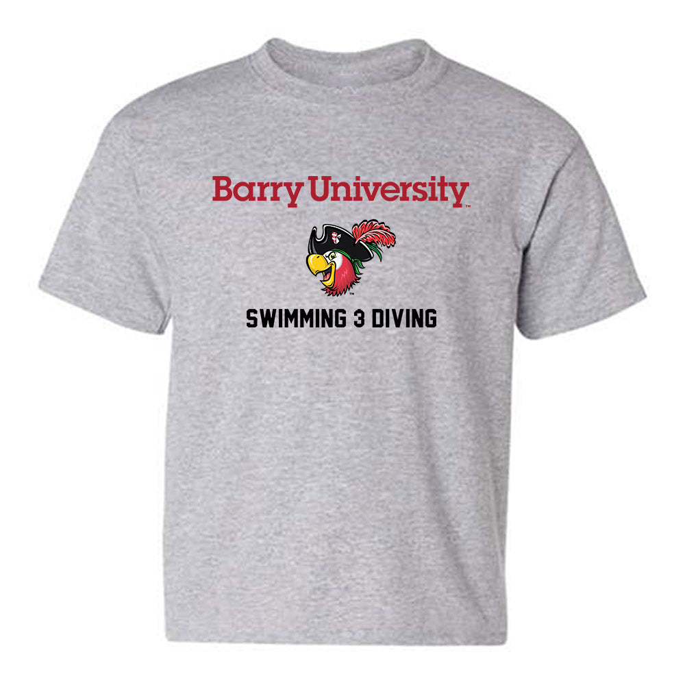 Barry - NCAA Men's Swimming & Diving : Griffin Garnot - Classic Shersey Youth T-Shirt-0