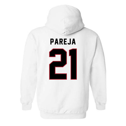 Barry - NCAA Women's Basketball : Paola Pareja - Classic Shersey Hooded Sweatshirt-1