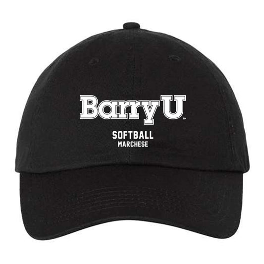 Barry - NCAA Softball : Cameron Marchese - Dad Hat-0
