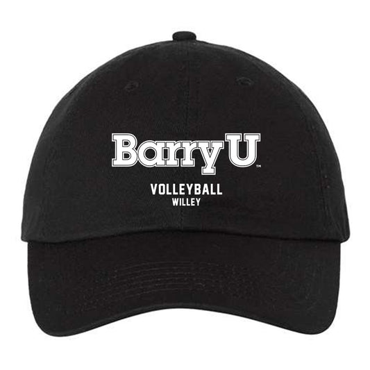 Barry - NCAA Women's Volleyball : Sarah Willey - Dad Hat-0