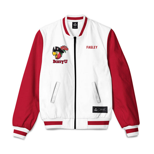 Barry - NCAA Men's Swimming & Diving : Kaemon Fagley - Bomber Jacket-0