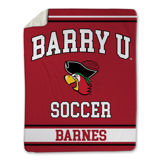 Barry - NCAA Women's Soccer : Dylan Barnes - Blanket-0