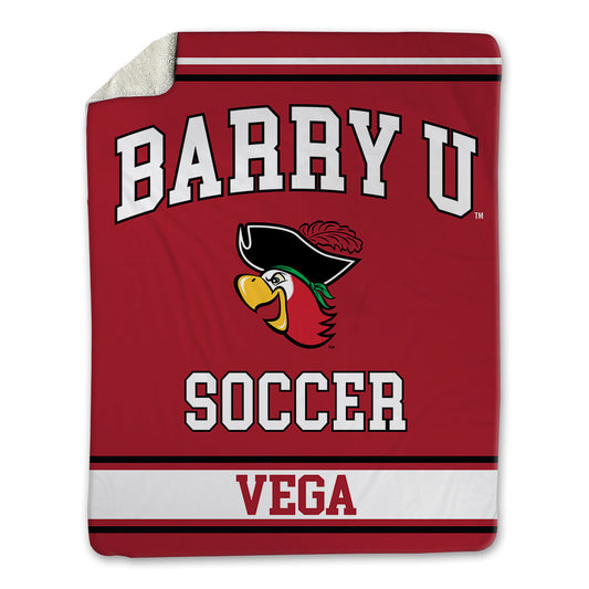 Barry - NCAA Women's Soccer : Sophia Vega - Blanket-0