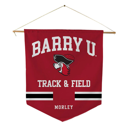 Barry - NCAA Men's Track & Field : Jayden Morley - Pennant - 18" x 21"-0