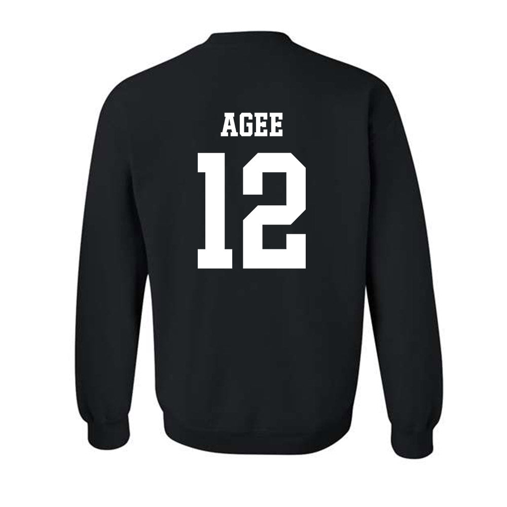 Texas A&M - NCAA Men's Basketball : Rashaun Agee - Sports Shersey Crewneck Sweatshirt-1