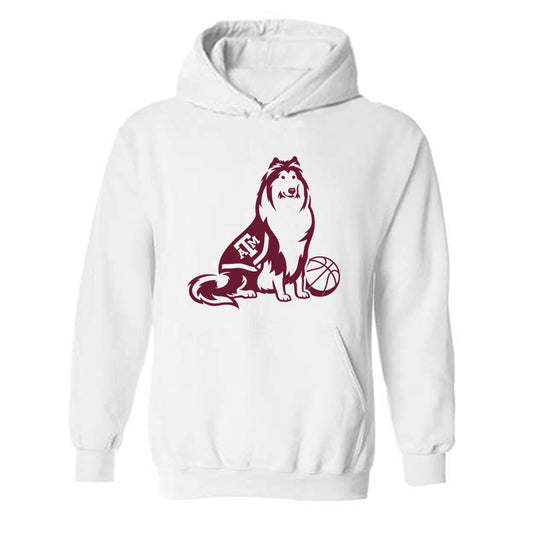 Texas A&M - NCAA Women's Basketball : Pien Steenbergen - Sports Shersey Hooded Sweatshirt-0