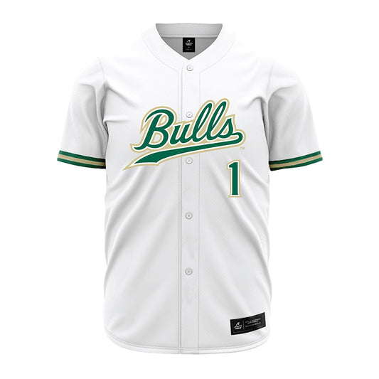 USF - NCAA Baseball : Lance Trippel - White Jersey-0