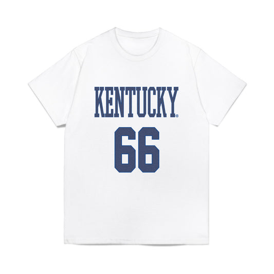 Kentucky - NCAA Football : Tino Merlo - Denim Shersey Comfort Colors T-Shirt-0
