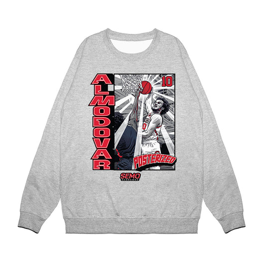 SEMO - NCAA Men's Basketball : Luke Almodovar - Caricature Premium Crewneck Sweatshirt-0