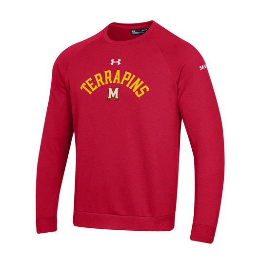 Maryland - NCAA Women's Gymnastics : Sarah Saville - Under Armour® Rival Fleece Crew-0