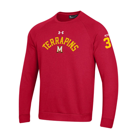 Maryland - NCAA Football : Carson Petitbon - Under Armour® Rival Fleece Crew-0