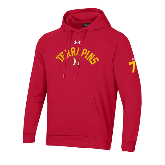 Maryland - NCAA Football : Rahtrel Perry - Under Armour® Rival Fleece Hood-0
