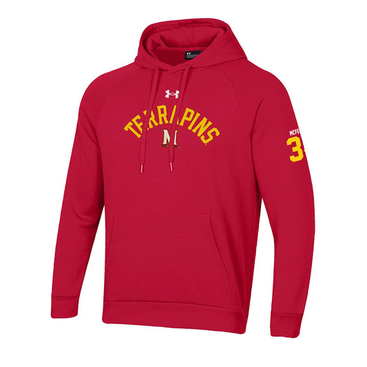 Maryland - NCAA Football : Bryce McFerson - Under Armour® Rival Fleece Hood-0