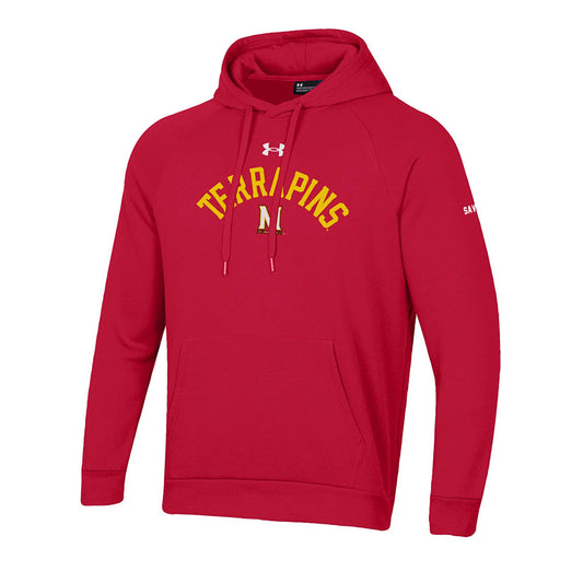 Maryland - NCAA Women's Gymnastics : Sarah Saville - Under Armour® Rival Fleece Hood-0
