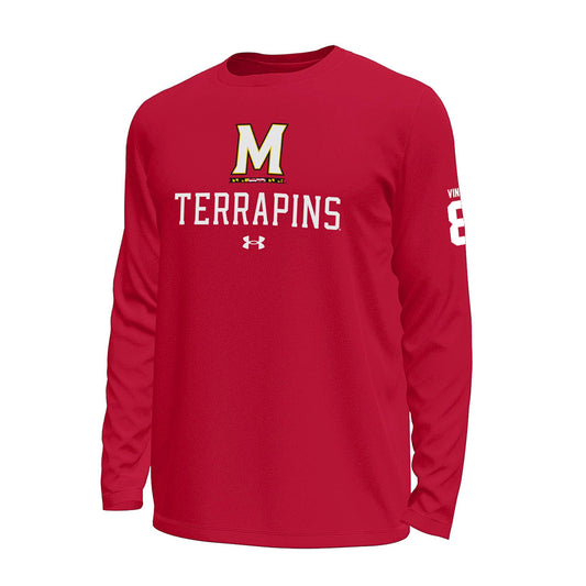 Maryland - NCAA Women's Soccer : Sofi Vinas - Under Armour® Tech Stretch Long Sleeve Tee-0