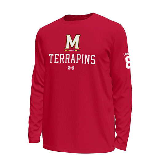 Maryland - NCAA Women's Lacrosse : Lauren Lapointe - Under Armour® Tech Stretch Long Sleeve Tee-0