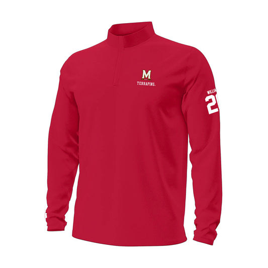 Maryland - NCAA Football : DeJuan Williams - Under Armour® Motion Quarter Zip-0