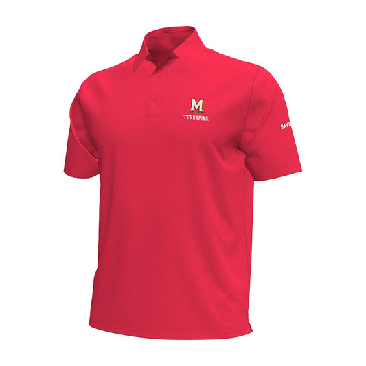 Maryland - NCAA Women's Gymnastics : Sarah Saville - Under Armour® Aura Solid Polo-0