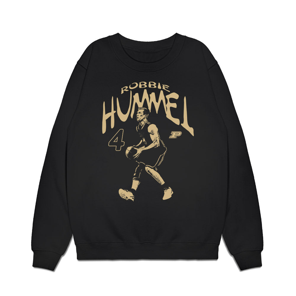 Purdue - NCAA Men's Basketball Legends : Robbie Hummel - Premium Crewneck Sweatshirt-0