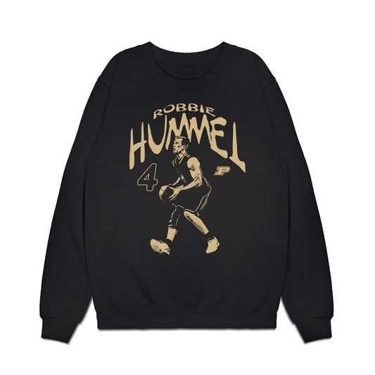 Purdue - NCAA Men's Basketball Legends : Robbie Hummel - Premium Crewneck Sweatshirt-0