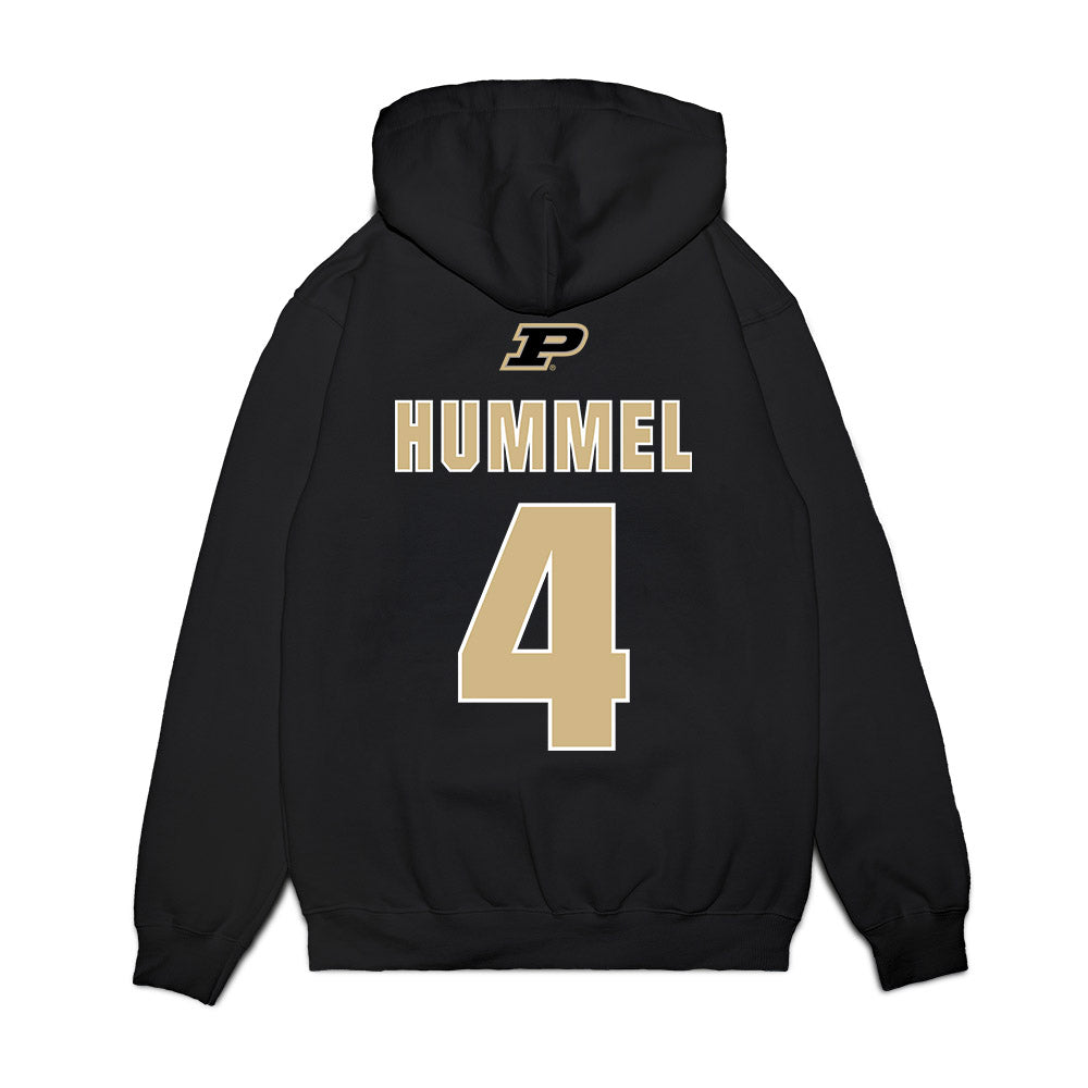 Purdue - NCAA Men's Basketball Legends : Robbie Hummel - Classic Premium Hooded Sweatshirt-1