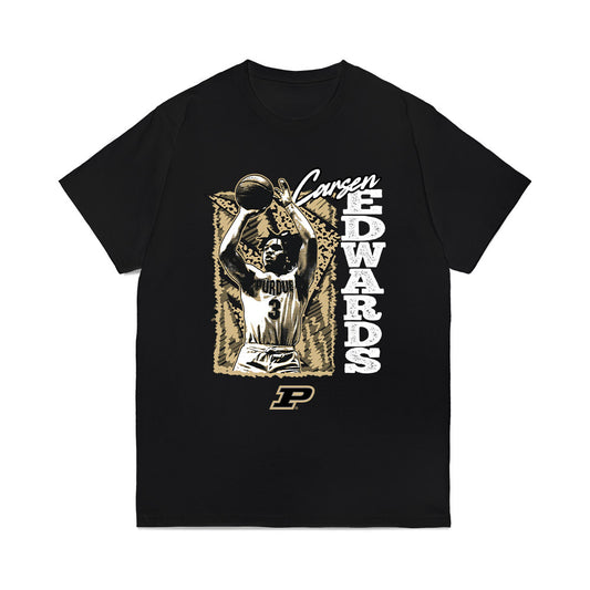 Purdue - NCAA Men's Basketball Legends : Carsen Edwards - Mono Comfort Colors T-Shirt-0