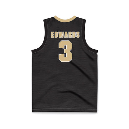 Purdue - NCAA Men's Basketball Legends : Carsen Edwards - Black Basketball Jersey-1