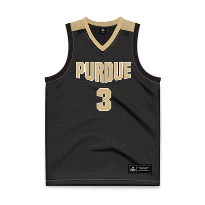 Purdue - NCAA Men's Basketball Legends : Carsen Edwards - Black Basketball Jersey-0