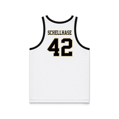 Purdue - NCAA Men's Basketball Legends : Dave Schellhase - White Basketball Jersey-1