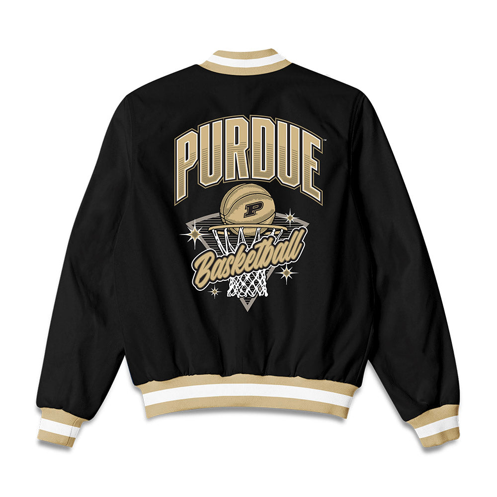 Purdue - NCAA Men's Basketball Legends : Dave Schellhase - Bomber Jacket-1