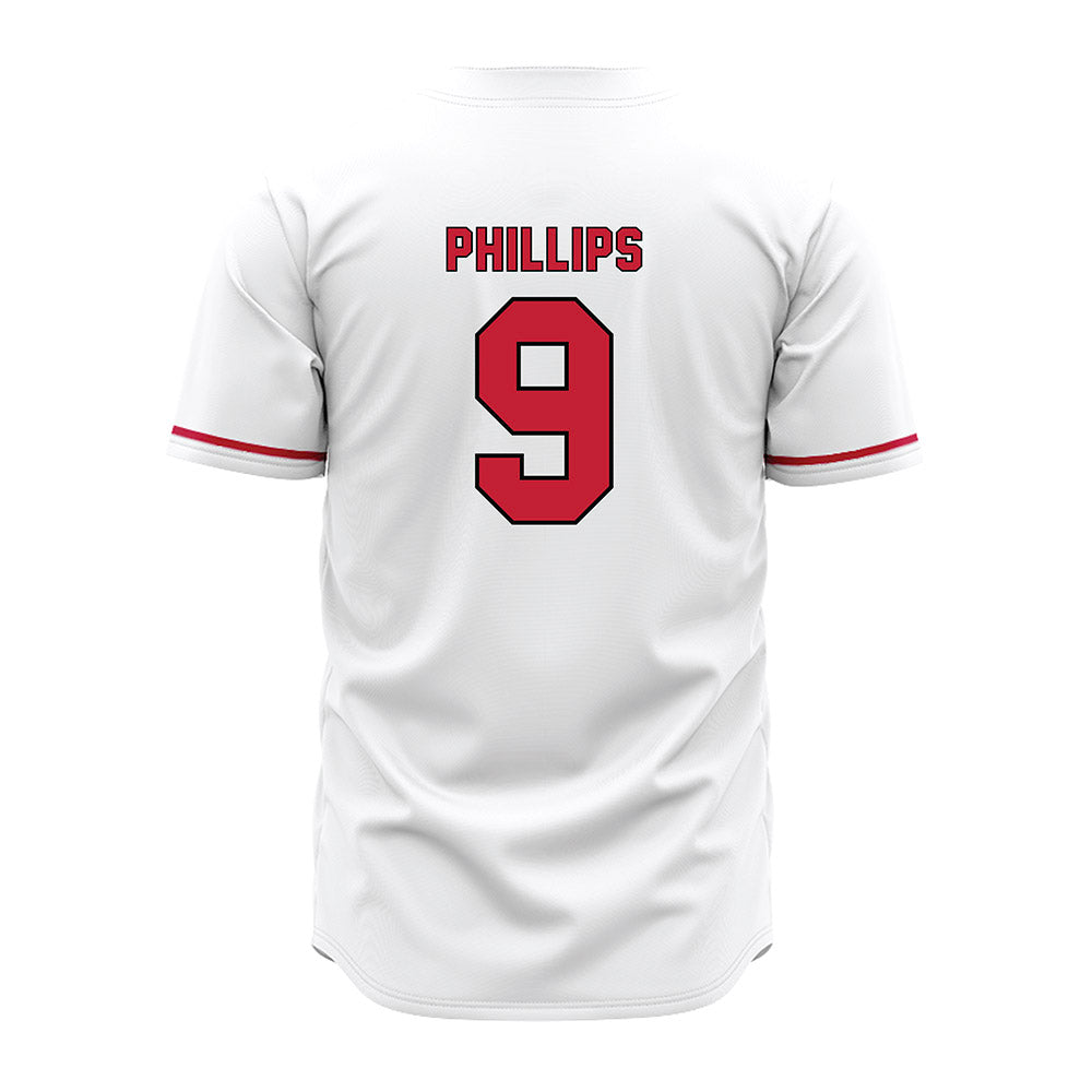 Miami of Ohio - NCAA Baseball : Drew Phillips - White Jersey-1