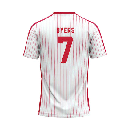 Miami of Ohio - NCAA Baseball : Carson Byers - Pinstripe Baseball Jersey-1