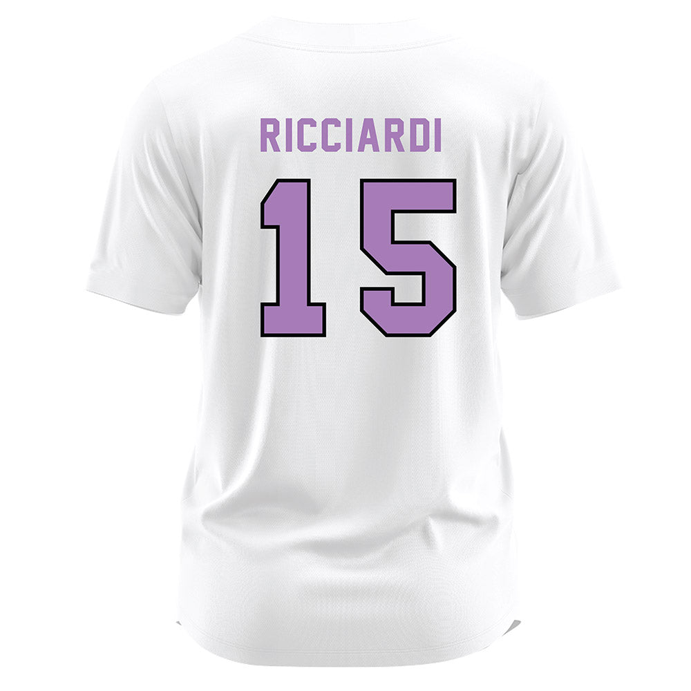 Miami of Ohio - NCAA Softball : Angelina Ricciardi - White Jersey-1