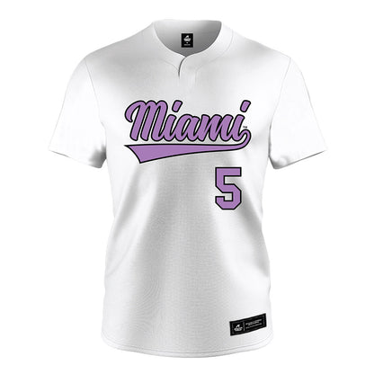 Miami of Ohio - NCAA Softball : Molly Herman - White Jersey-0