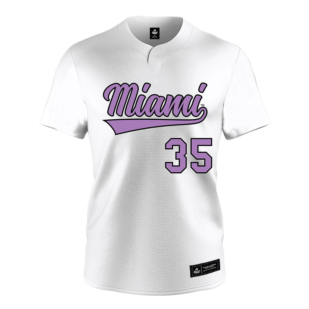 Miami of Ohio - NCAA Softball : Liliana Arana - White Jersey-0