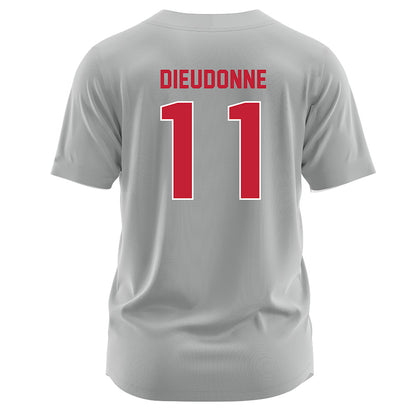 Miami of Ohio - NCAA Softball : Evey Dieudonne - Grey Jersey-1