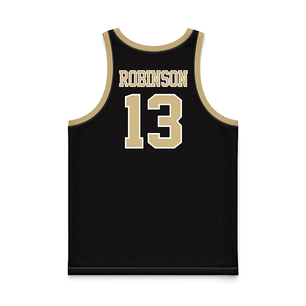 Purdue - NCAA Men's Basketball Legends : Glenn Robinson - Black Basketball Jersey-1
