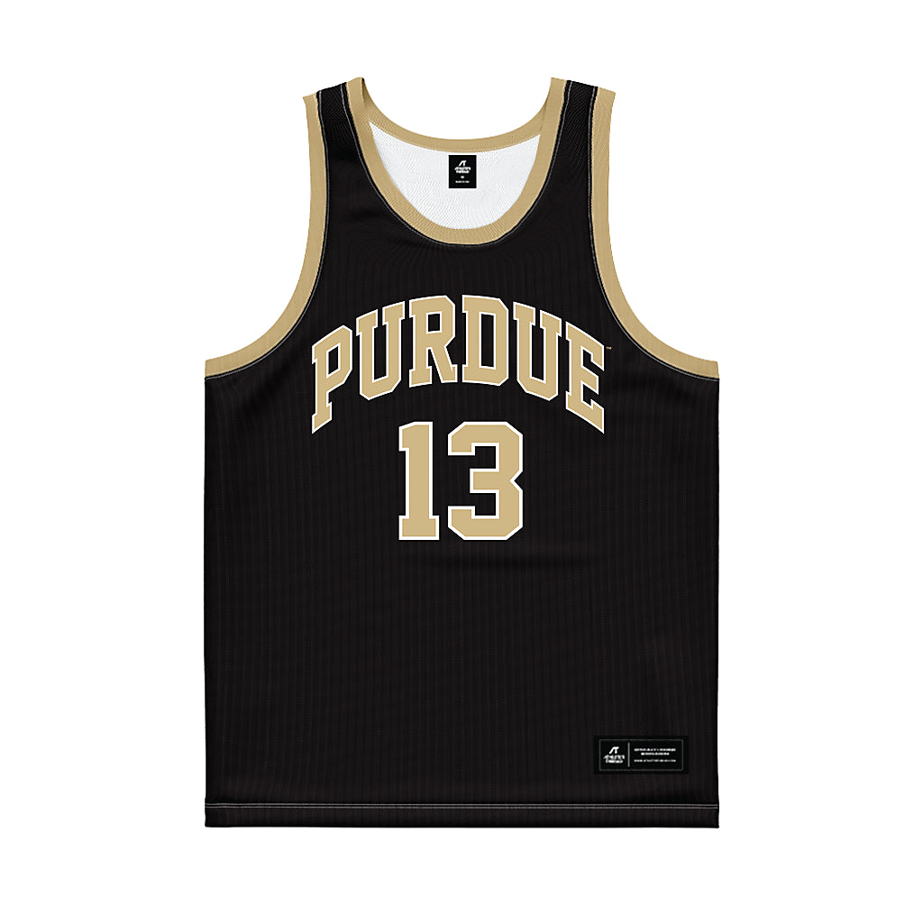 Purdue - NCAA Men's Basketball Legends : Glenn Robinson - Black Basketball Jersey-0