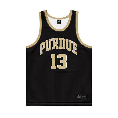 Purdue - NCAA Men's Basketball Legends : Glenn Robinson - Black Basketball Jersey-0