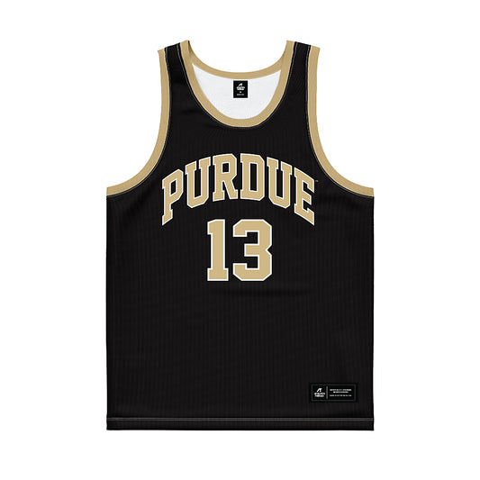 Purdue - NCAA Men's Basketball Legends : Glenn Robinson - Black Basketball Jersey-0