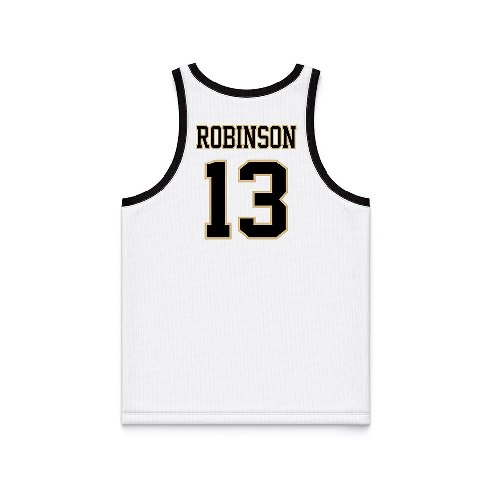 Purdue - NCAA Men's Basketball Legends : Glenn Robinson - White Basketball Jersey-1