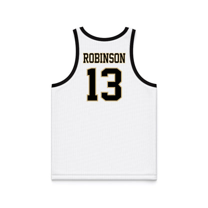 Purdue - NCAA Men's Basketball Legends : Glenn Robinson - White Basketball Jersey-1