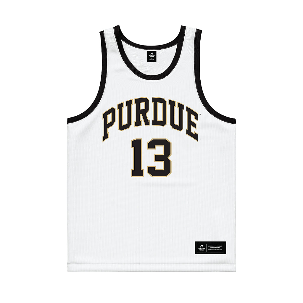 Purdue - NCAA Men's Basketball Legends : Glenn Robinson - White Basketball Jersey-0