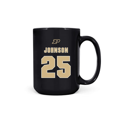 Purdue - NCAA Men's Basketball Legends : JaJuan Johnson - Coffee Mug-0