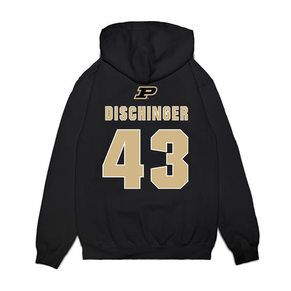 Purdue - NCAA Men's Basketball Legends : Terry Dischinger - Classic Premium Hooded Sweatshirt-1