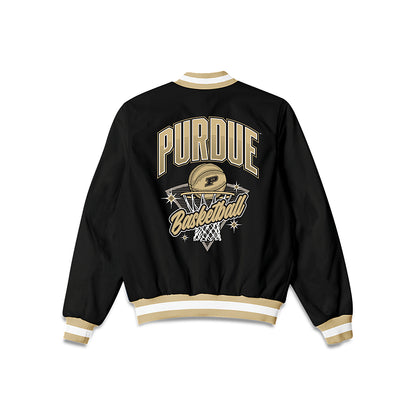 Purdue - NCAA Men's Basketball Legends : Terry Dischinger - Bomber Jacket-1