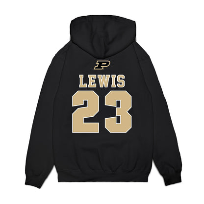 Purdue - NCAA Men's Basketball Legends : Troy Lewis - Classic Premium Hooded Sweatshirt-1