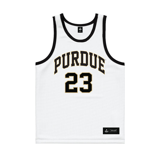 Purdue - NCAA Men's Basketball Legends : Troy Lewis - White Basketball Jersey-0