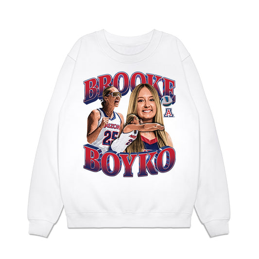 Arizona - NCAA Beach Volleyball : Brooke Boyko - Collage Premium Crewneck Sweatshirt-0